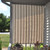 Roll-up fabric curtain for porch or patio, providing customizable shade and privacy solutions for outdoor living spaces.