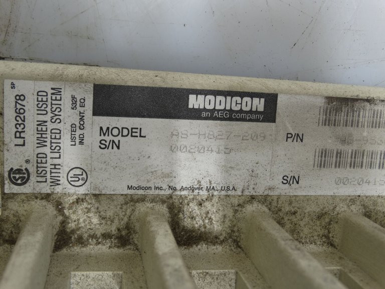 Modicon ASH827209 Slot Rack Chassis