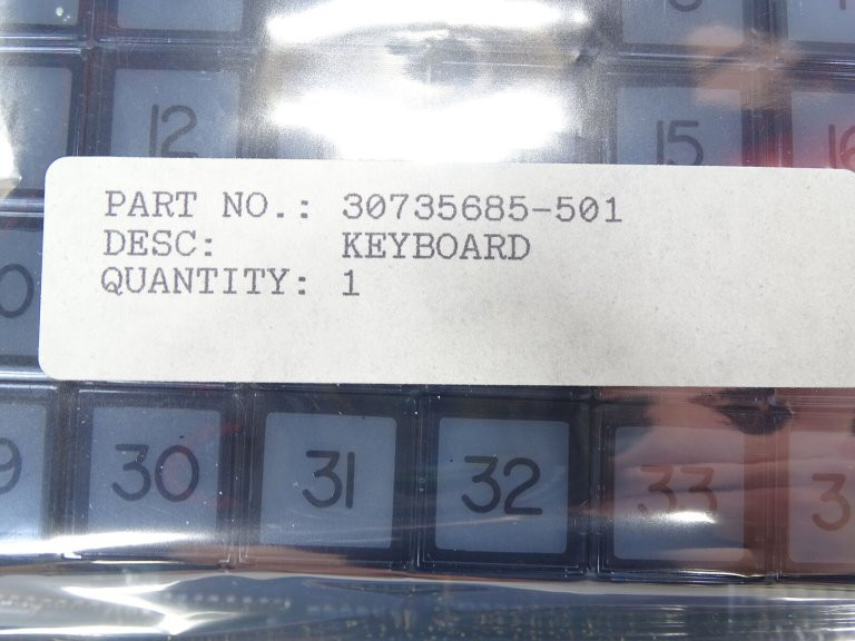 Honeywell Measurex 30735685-01 PC Board Microswitch Keyboard
