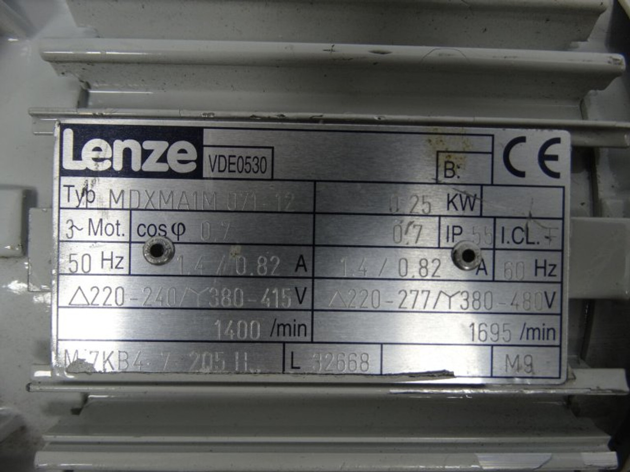 Dymas Pratama　PE 300m PL-O78L 6.0号 Lenze MDXMA1M 071-12 Bar Chain Motor