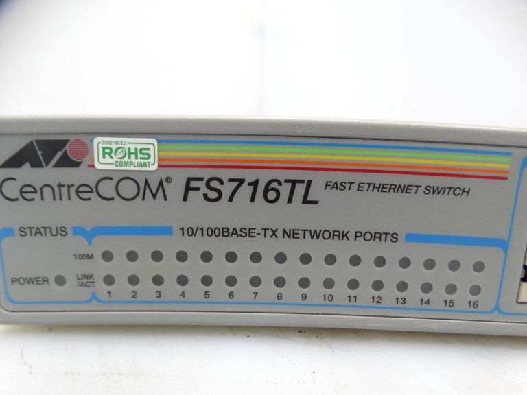 Allied Telesis CentreCOM FS716TL Fast Ethernet Switch