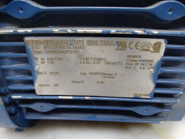 Sew-Eurodrive DRE90M4/FG/DH Gearbox