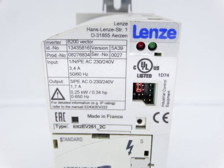 Lenze E82EV251-2C Drive