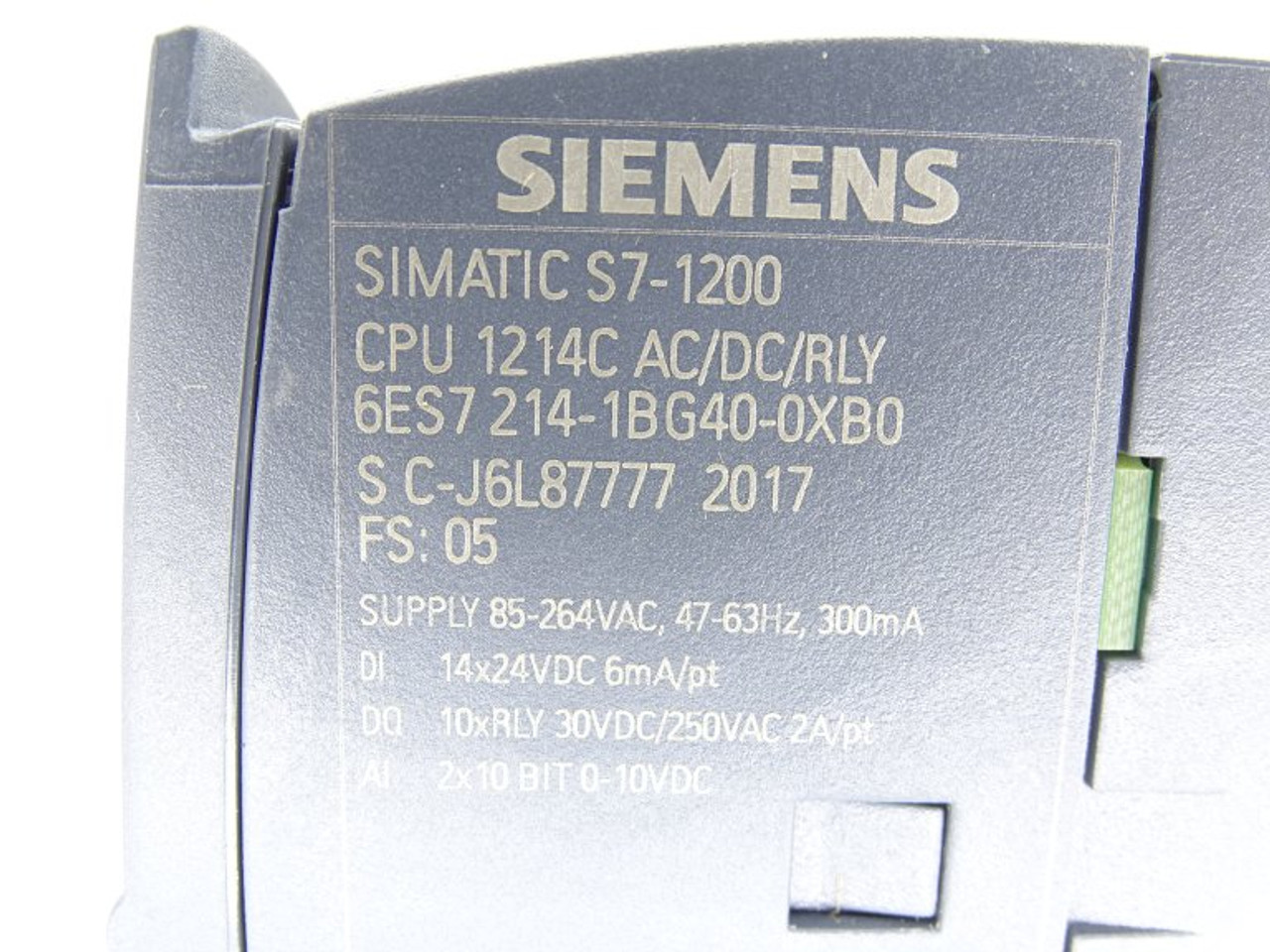 Siemens 6ES7214-1BG40-0XB0 PLC Processor