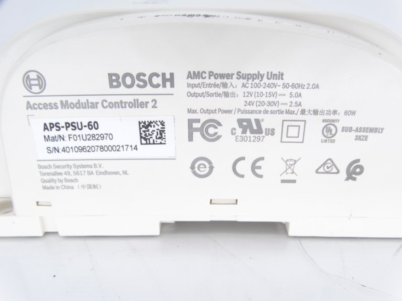 BOSCH APS PSU 60 POWER SUPPLY