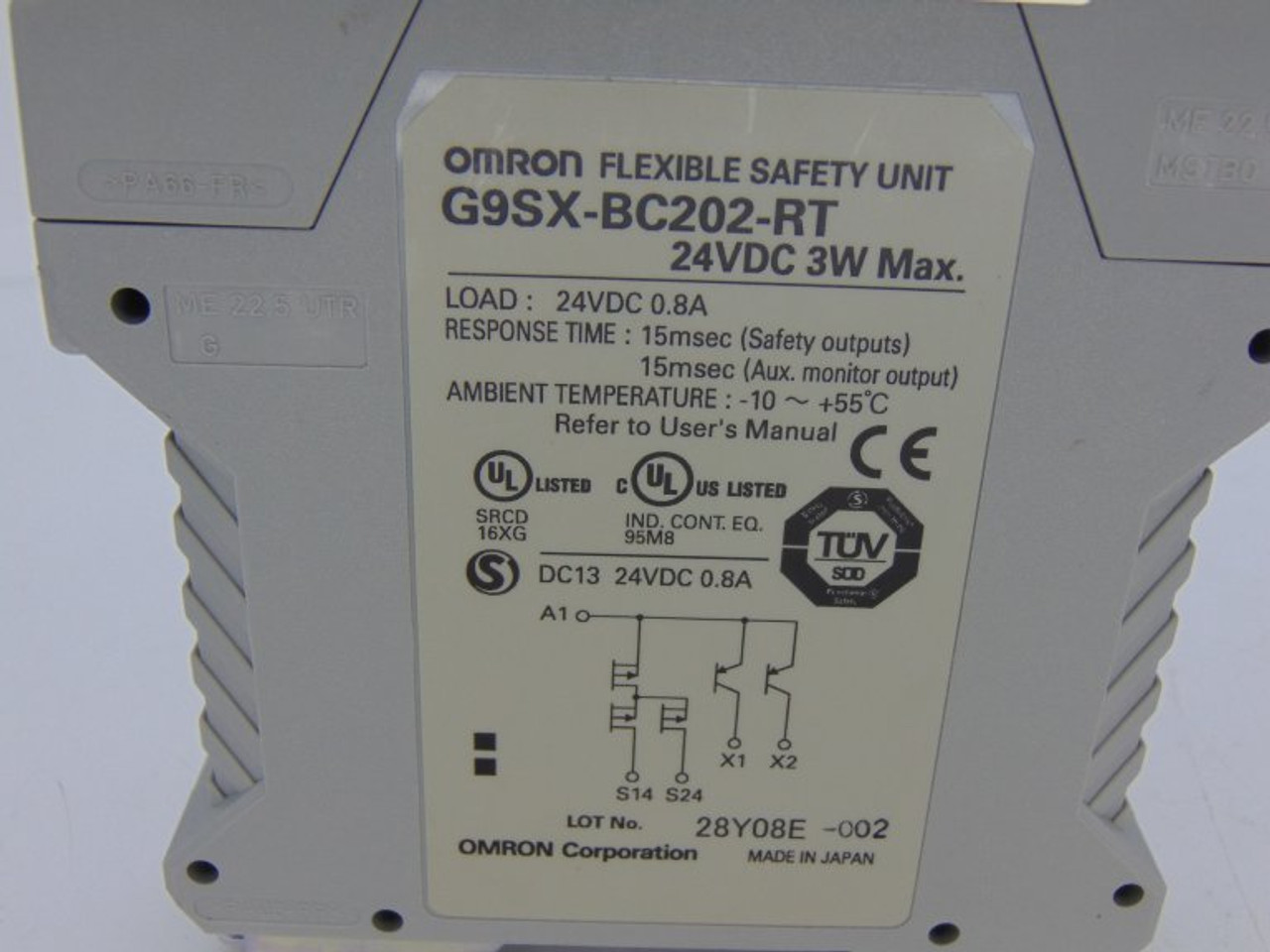 Omron G9SX-BC202-RT DC24 Relay