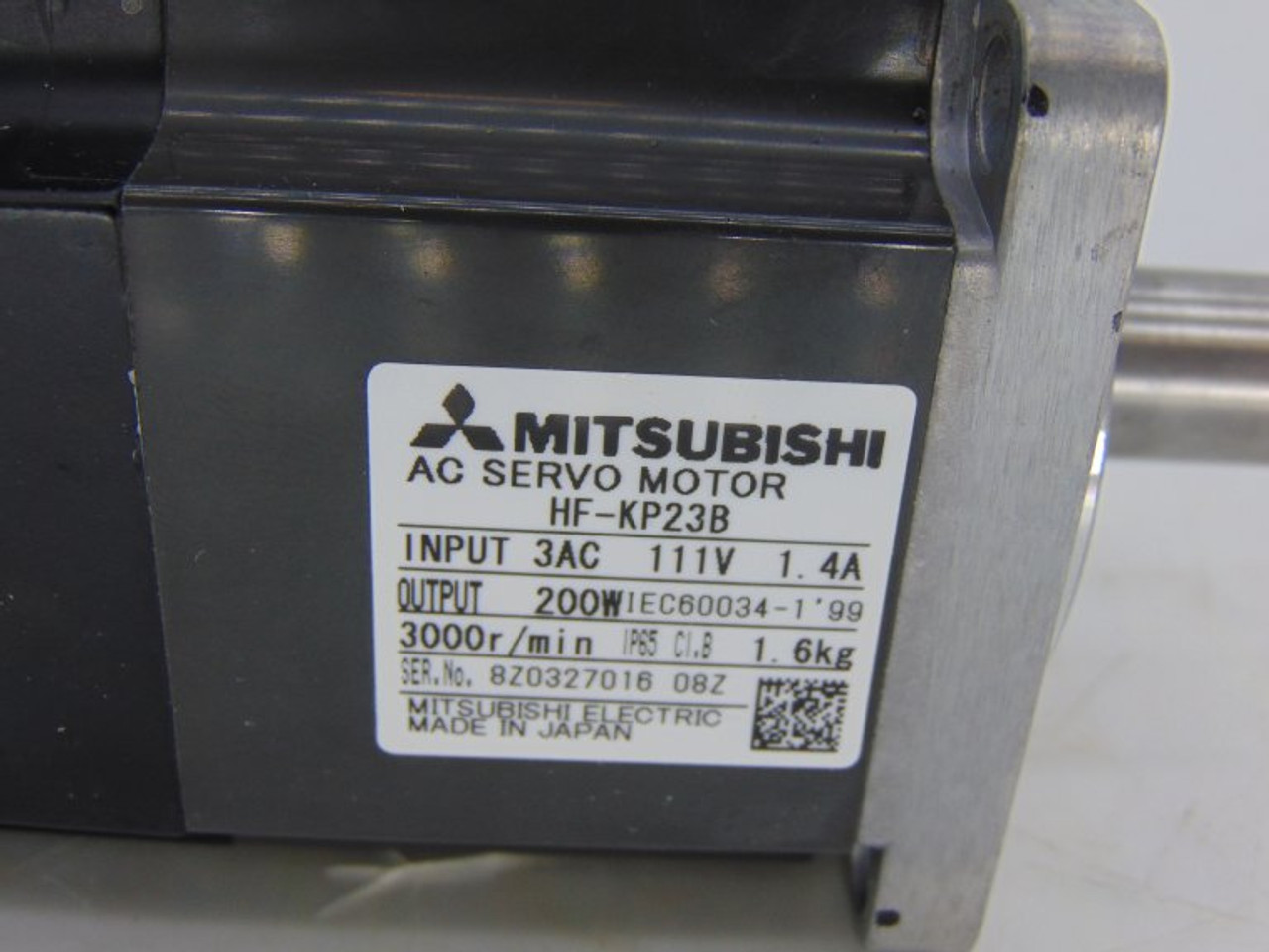 Mitsubishi HF-KP23B Servo Motor