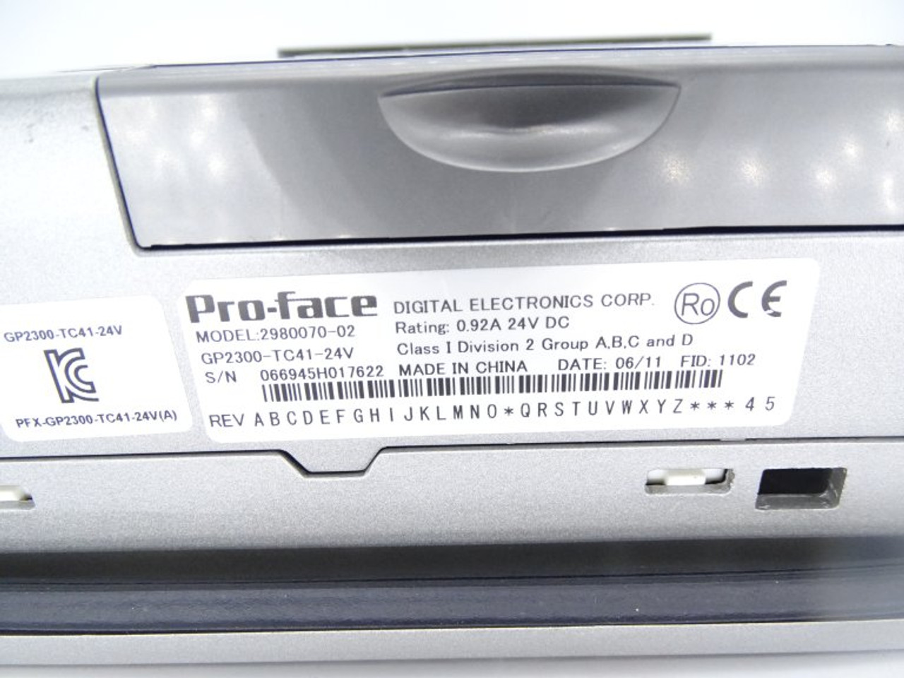 1PC Proface Touch Panel GP2300-TC41-24V新しいオリジナル-