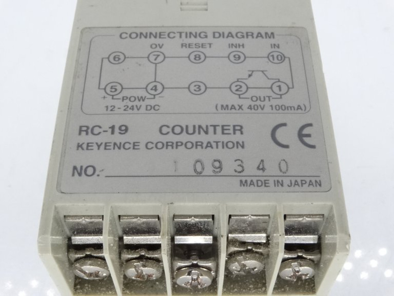 Keyence Corp RC-19 Counter