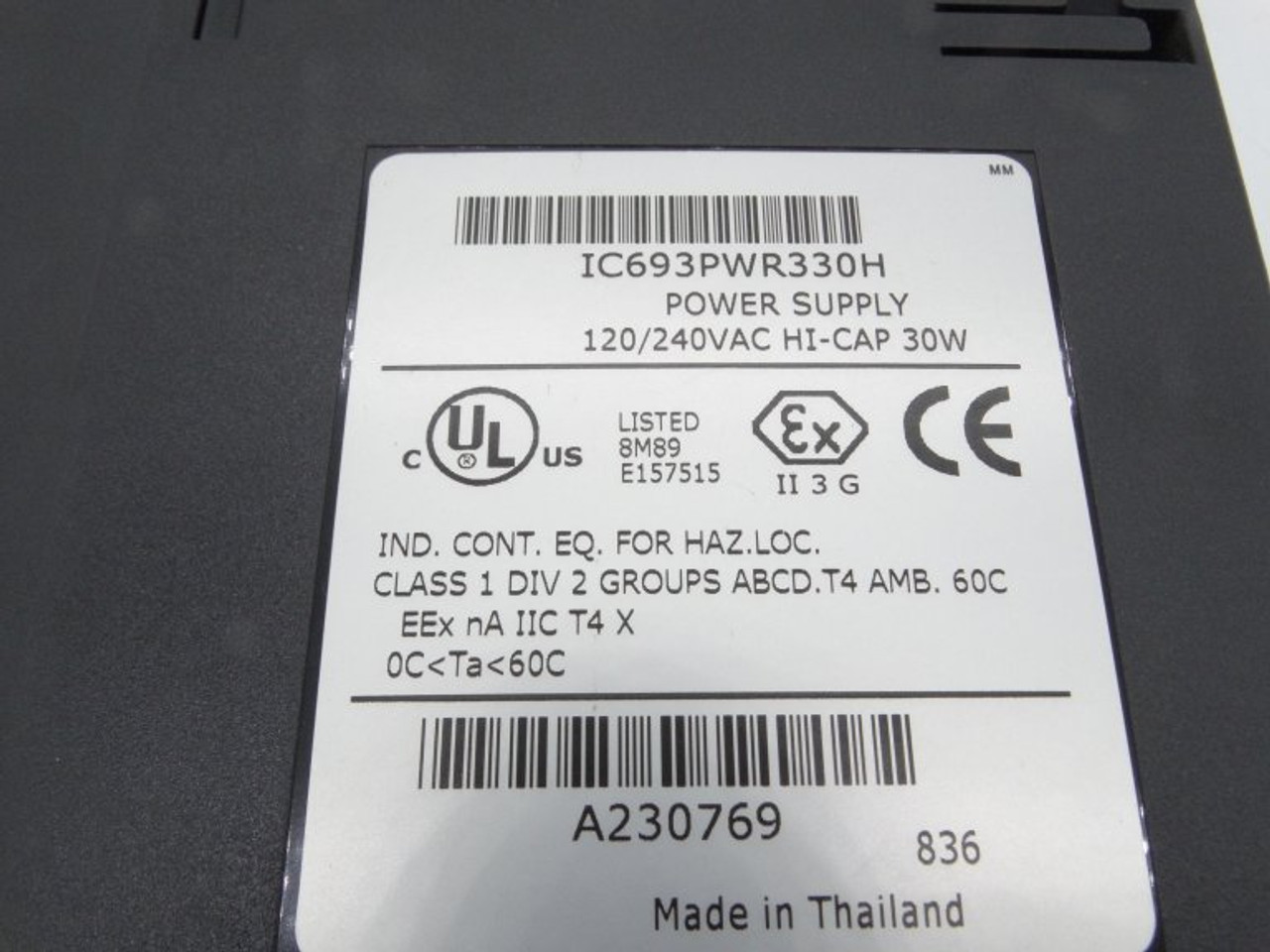 Fanuc IC693PWR330 Power Supply