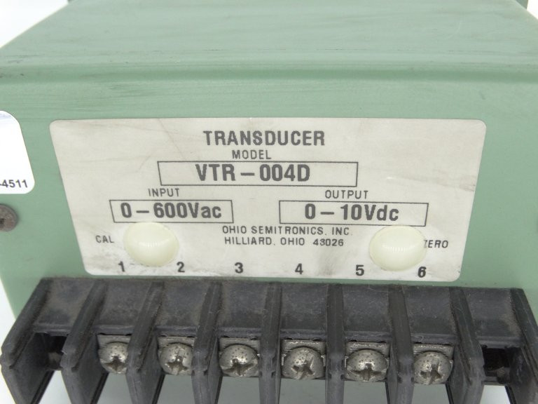Trasduttore OHIO SEMITRONICS CT7-015D 0-10ADC - Usato In Buone Condizioni