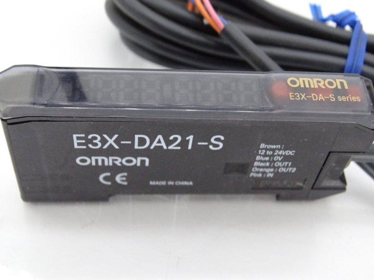 【格安HOT】中古品　OMRON 光ファイバーセンサー12to 24v E3XーSD 21 6個セット スイッチ