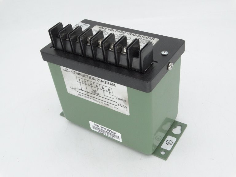 Ohio Semitronics VT7-001DY139 DC Volt Transducer 0-12.5vdc In, 0-12 Ohio Semitronics VT7-001DY139 DC Volt Transducer 0-12.5vdc In, 0-12