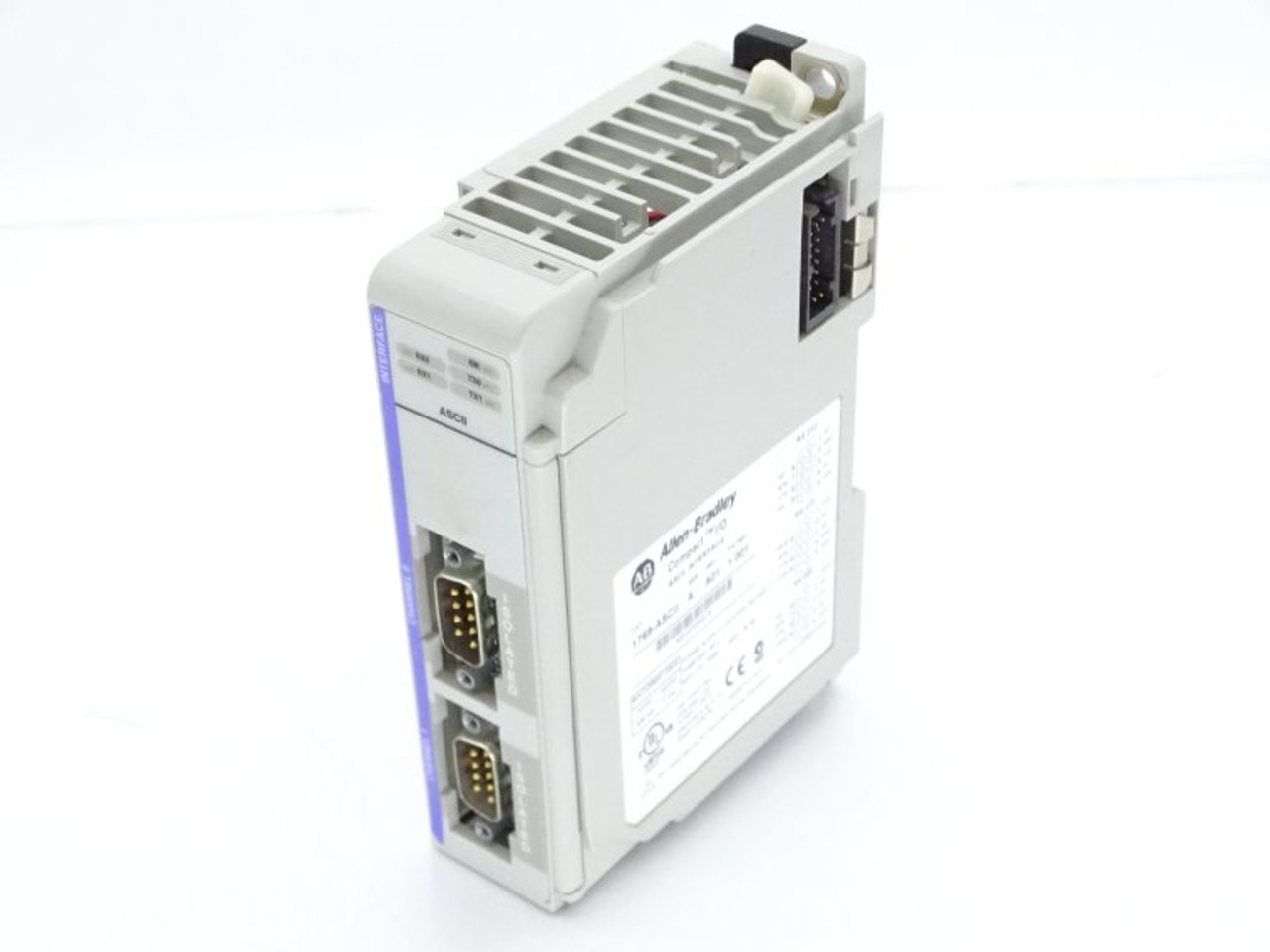 ALLEN BRADLEY 1769-ASCII SERIES A PLC MODULE