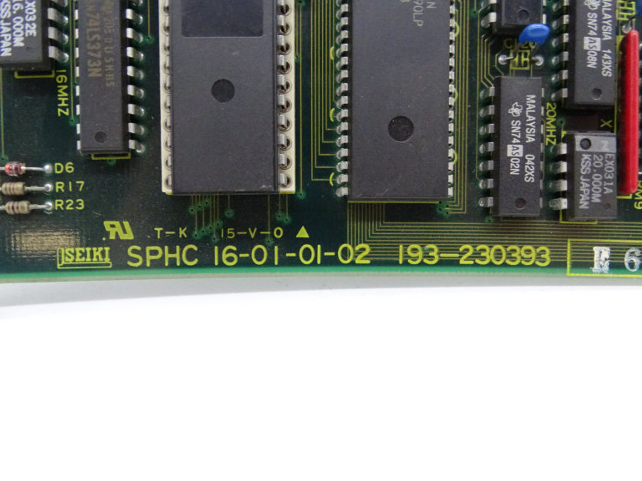 Seiki Co Ltd SPHC 16-01-01-02 193-230393 Circuit Board