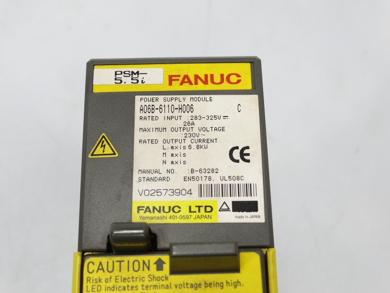 Fanuc A06B-6110-H006 Power Supply