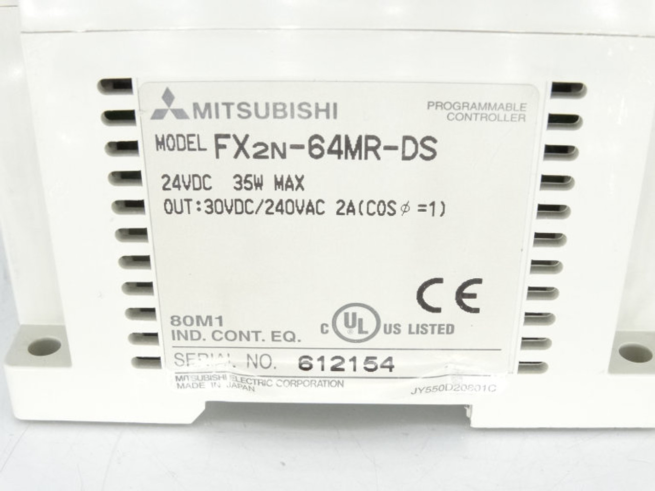 Mitsubishi FX2N-64MR-DS PLC Module