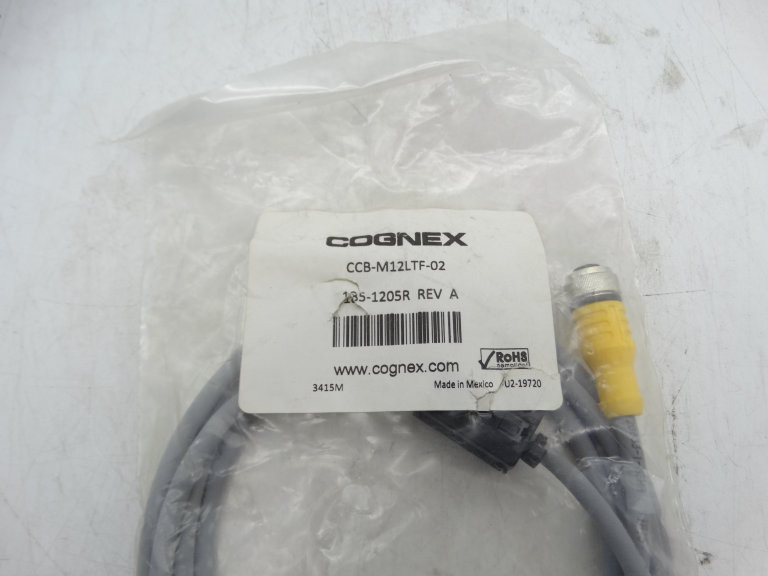 COGNEX CCB-M12LTF-00 In-Sight Light Cable w/Ferrite, 0.5M COGNEX CCB-M12LTF-00 In-Sight Light Cable w/Ferrite, 0.5M