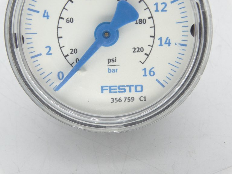 *ょょ商品 Festo Manometer MA-50-16-1/4 pressure gauge 356759 016bar 0