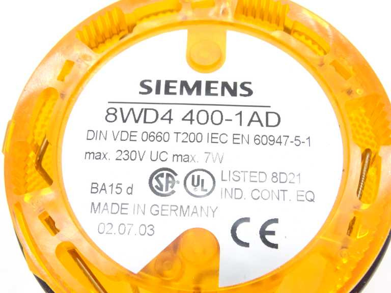 Siemens 8WD4400-1AD Light Fixture