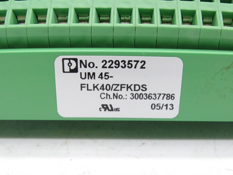 Phoenix Contact UM 45-FLK40/ZFKDS PLC Module