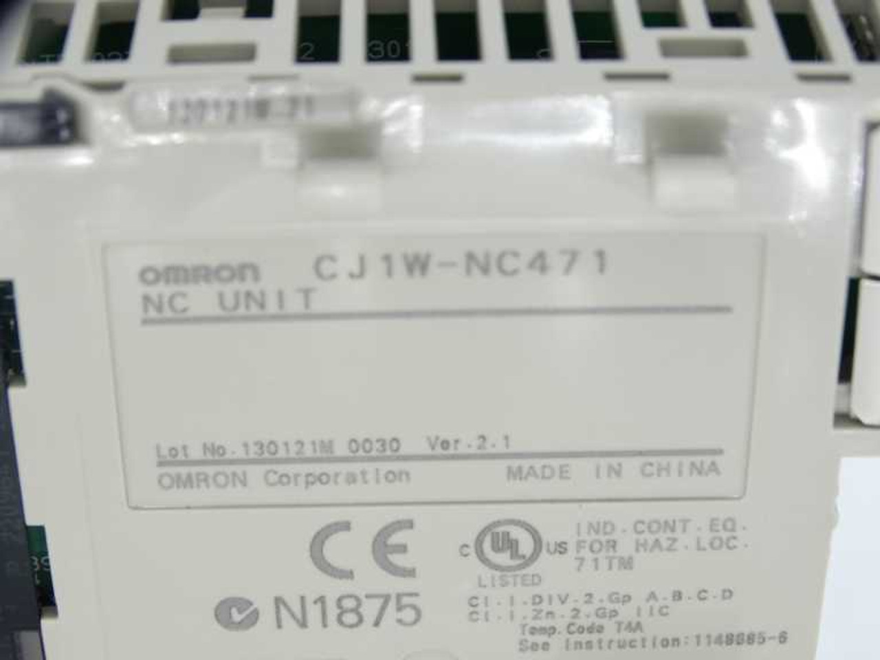 Omron CJ1W-NC471 PLC Module