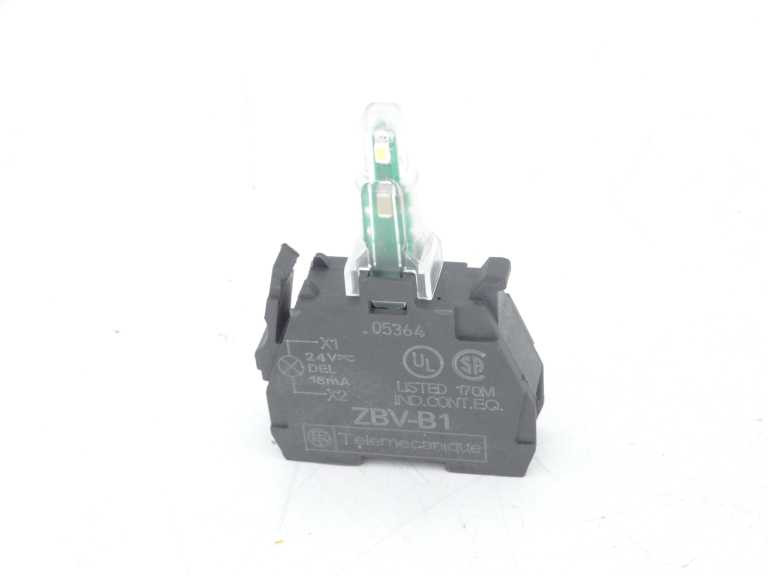Lampada Spia LED Schneider Electric ZBVB1 – Modulo Luminoso Per Pulsantiera – Usato - Foto 2