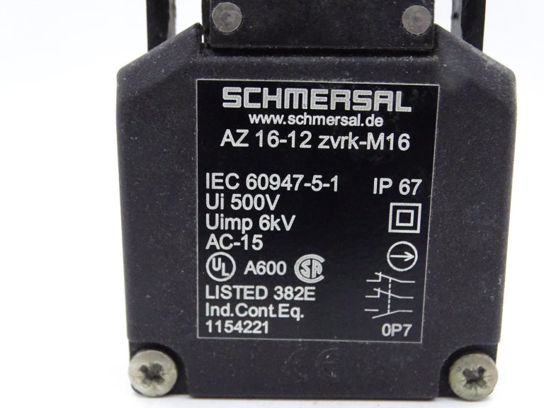 Schmersal AZ 16-12ZVRK-M16 Switch