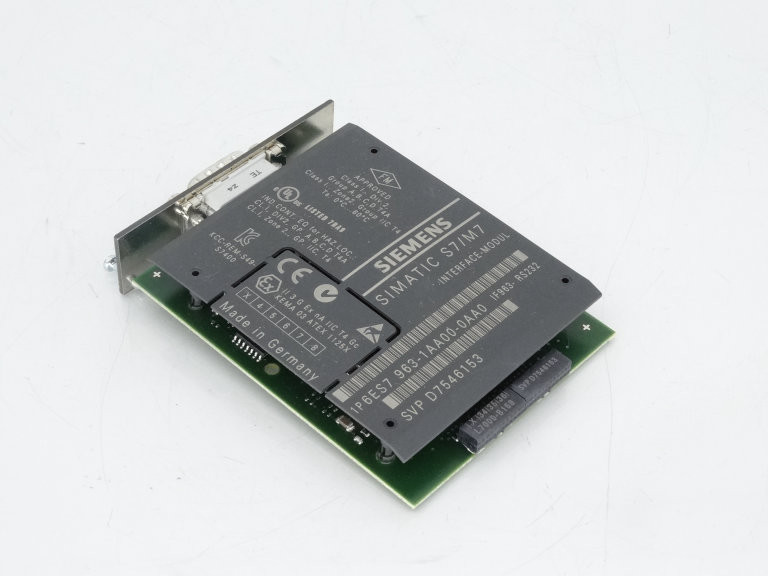 Siemens 6ES7963-1AA00-0AA0 PLC Module