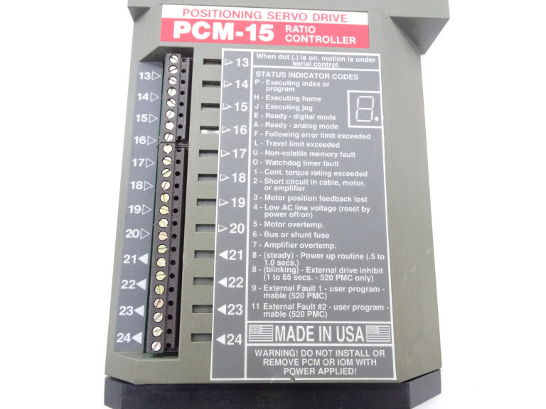 Emerson PCM-15 Drive