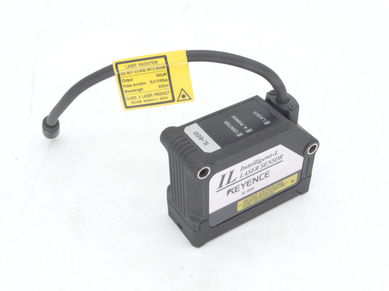 KEYENCE IL-600 レーザーセンサ 本体 KEYENCEレーザーセンサ→IL-600☆新品☆ キーエンス製レーザーセンサ