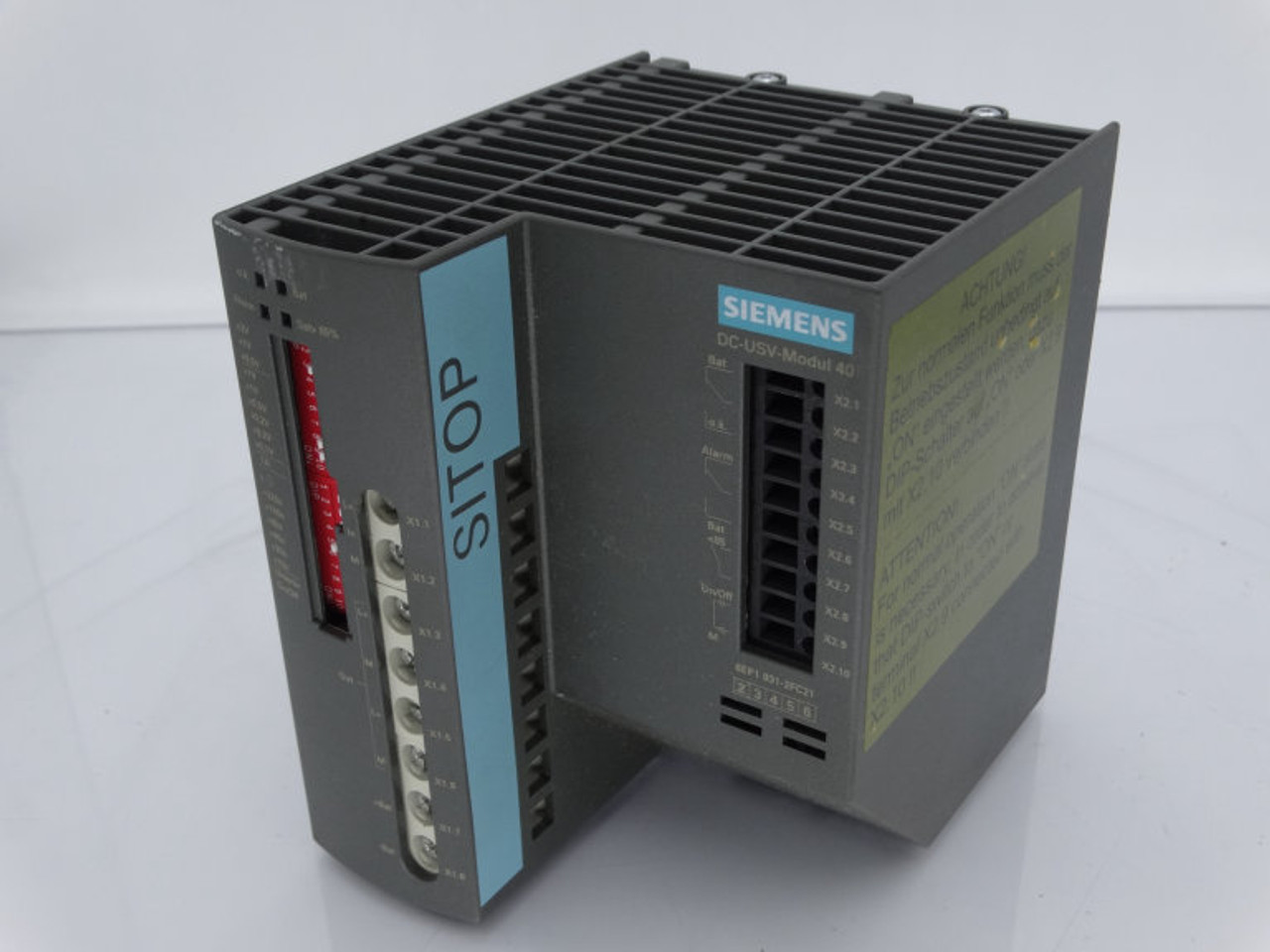 SIEMENS 6EP1931-2FC21 POWER SUPPLY