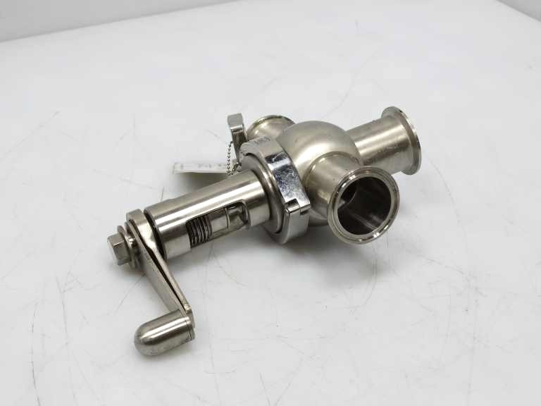Soupape De Dérivation Sanitaire 3 Pouces Cherry-Burrell - Inox (Occasion)