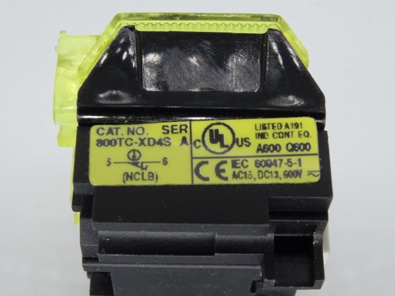 Allen Bradley 800TC-XD4S Series A Contact Block