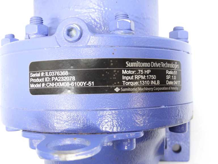 Sumitomo PA232078 Gearbox