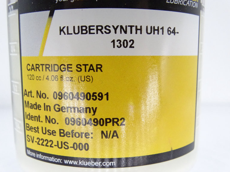 Kluber Lubrication UH1 641302 Roller Chain