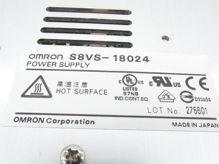 Omron Alimentatore S8VS-24024 Potenza Supply S8VS-24024/ED2 10A/24VDC
