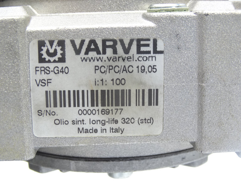 Riduttore Di Giri VARVEL FRS40/PC Albero 19mm Rapporto I=40 - Usato P107694 - Foto 4