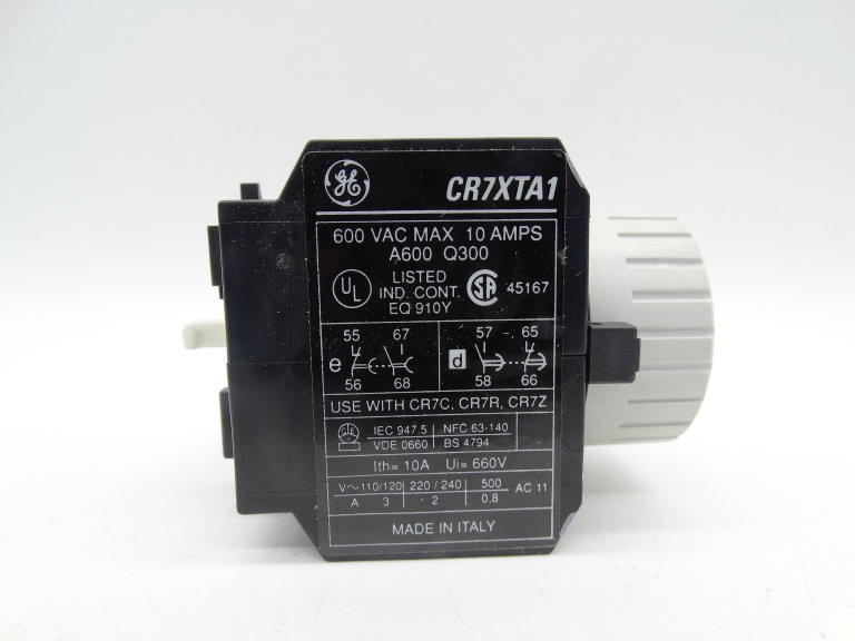 General Electric CR7XTA1 Timer