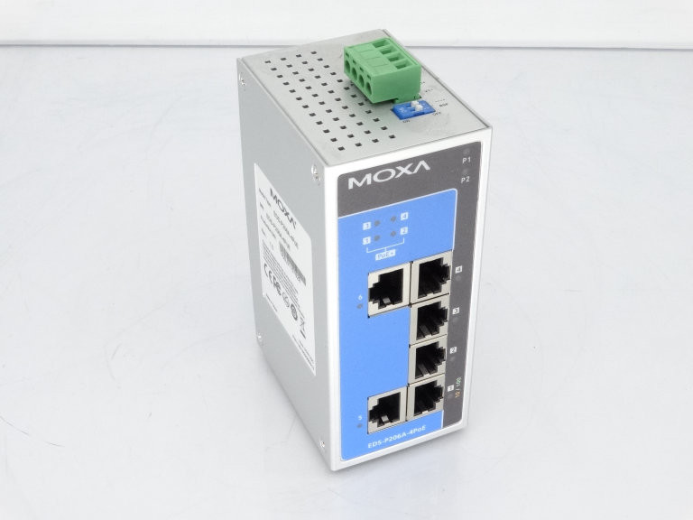 The Moxa Group EDS-P206A-4POE Ethernet Switch