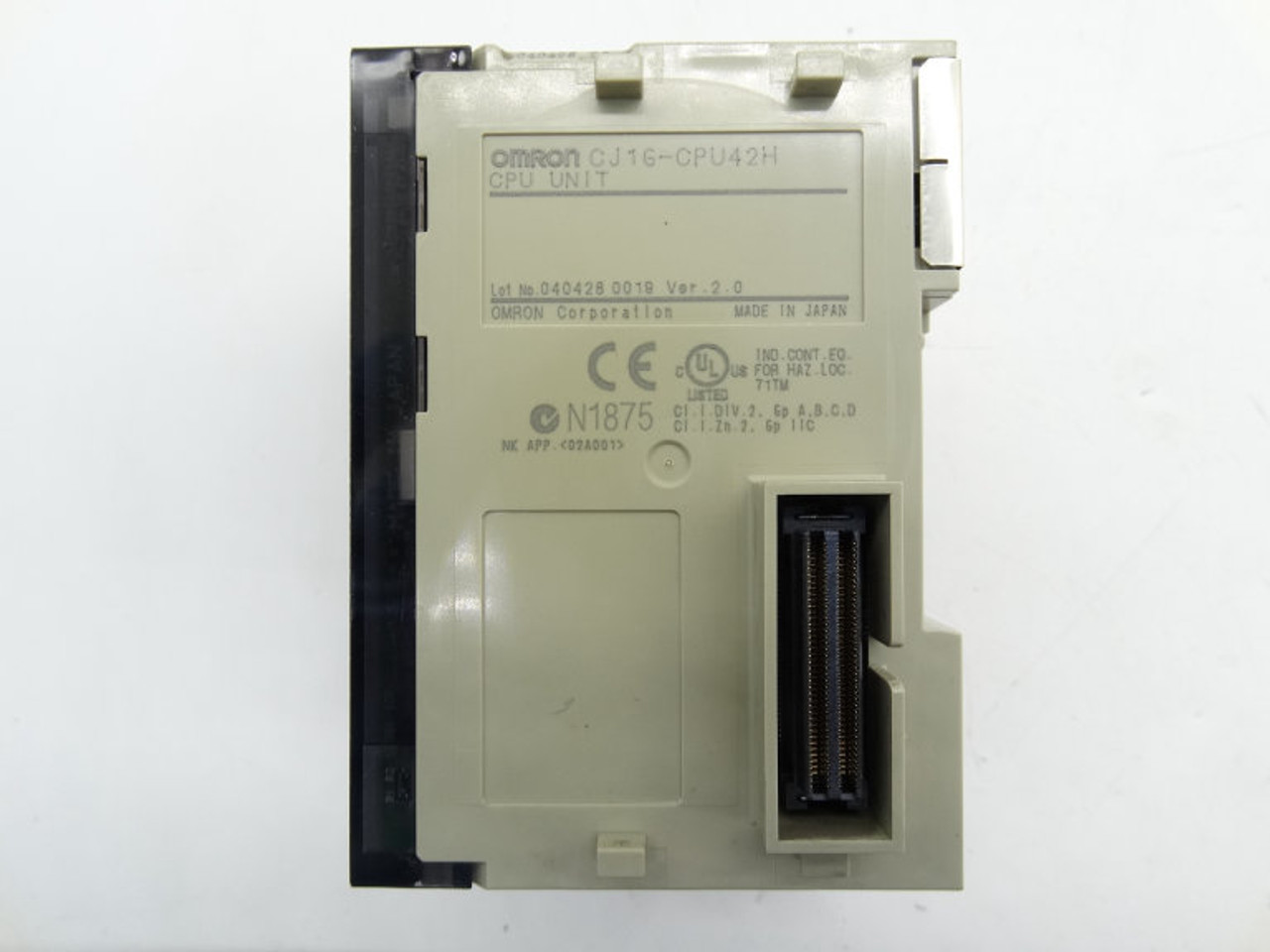 Omron CJ1G-CPU42H PLC Processor