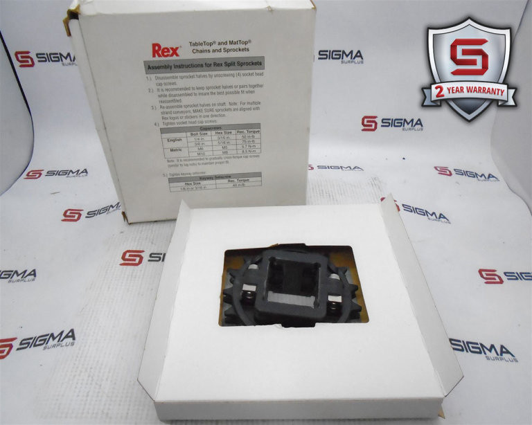 Pignon Fendu Rexnord NS8500-17T, 1 Alésage, Référence 614-174-1 - Neuf Sous Emballage