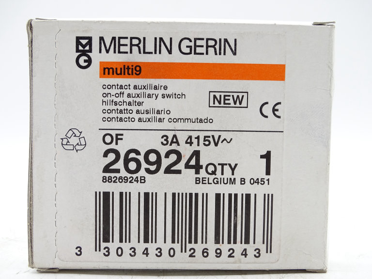 One New Schneider Auxiliary Switch OF 26924 In Box Fast Delivery - Foto 4