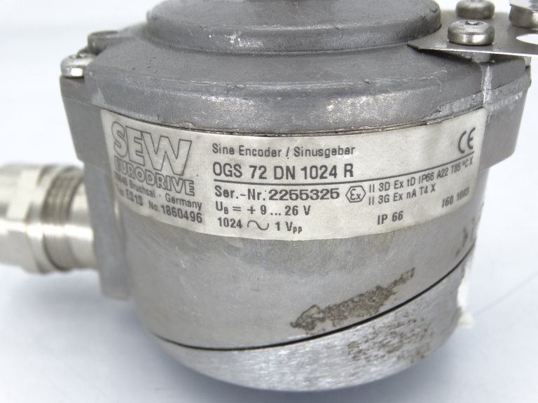 Sew Eurodrive OGS 72DN 1024 R Encoder