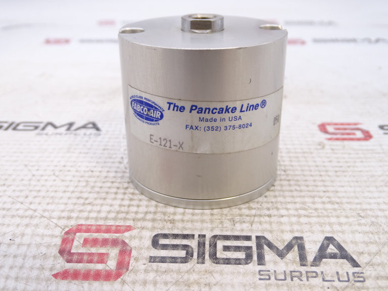 Fabco Air The Pancake Line D 121 X E Pneumatic Cylinder D121XE