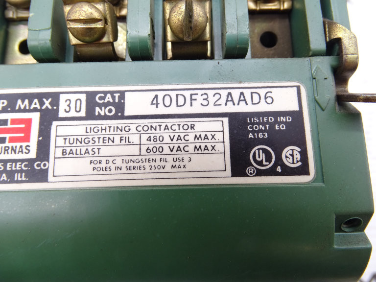 Furnas Electric 40DF32AAD6 Contactor
