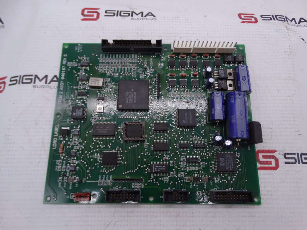 Lord Label Sys Inc 040187 Circuit Board