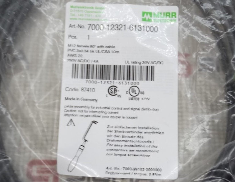 Murr Elektronik 7000-12321-6131000 Connector