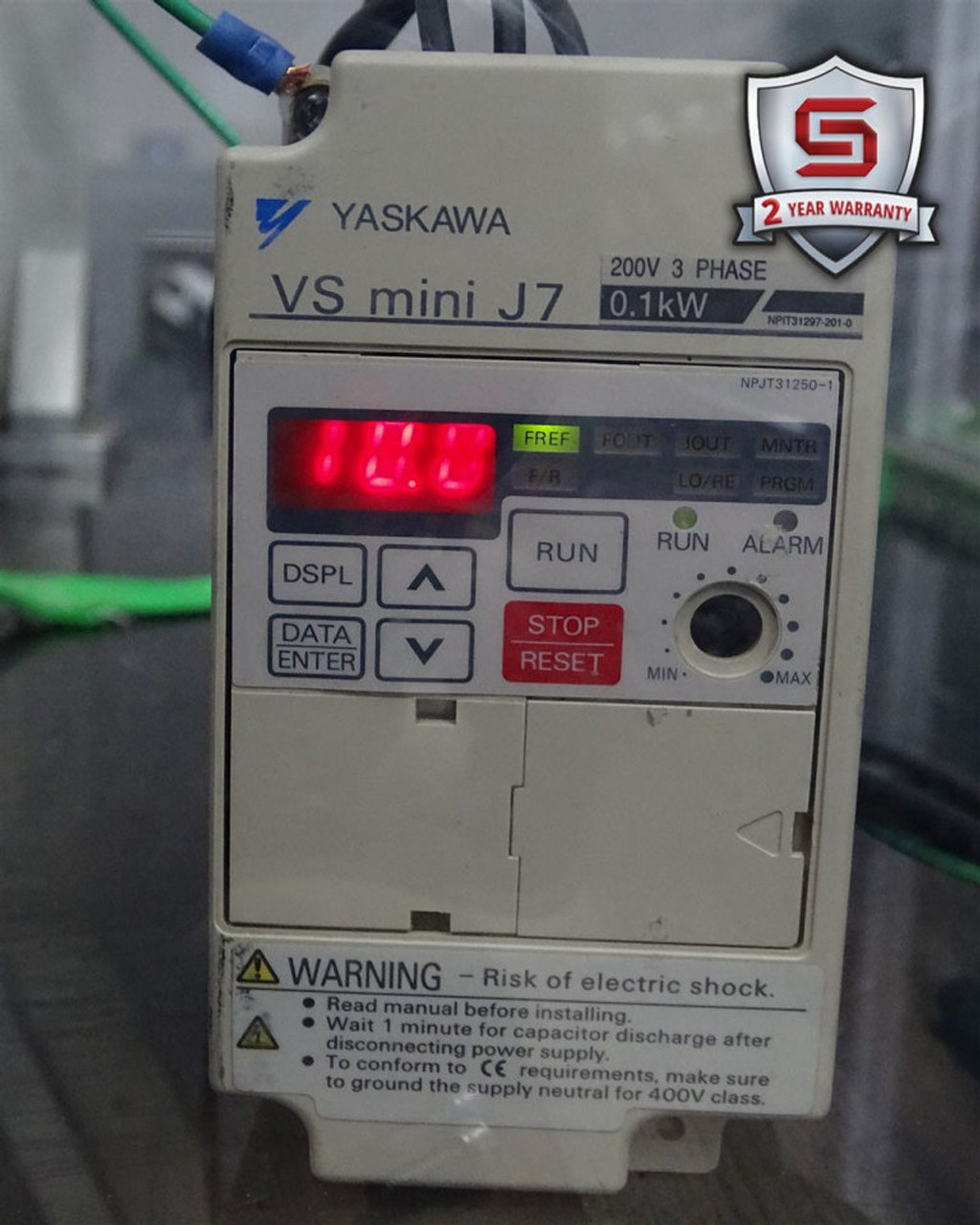 Yaskawa Electric CIMR-J7AA20P1 Drive