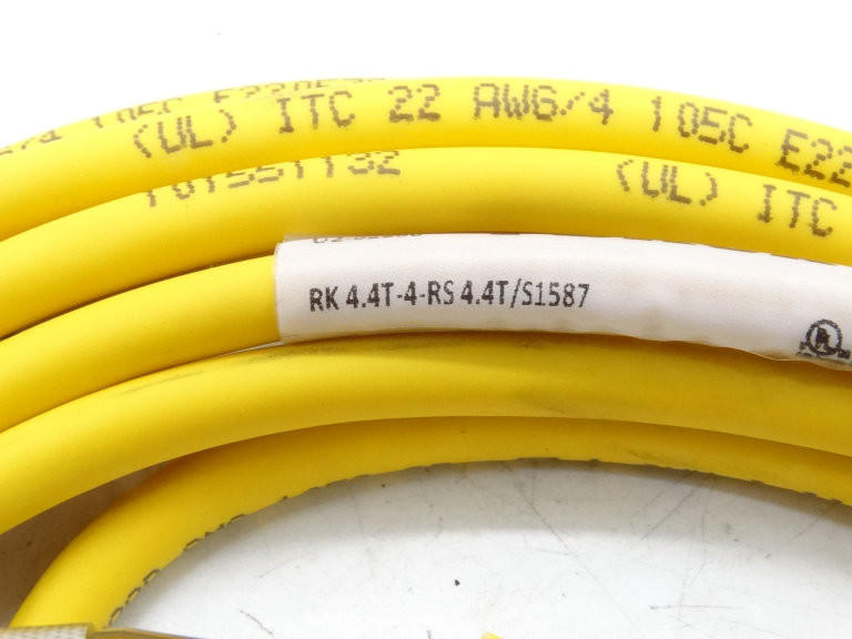 NEW IN BAG TURCK RK 4.4T-2 4.4T Cordset U2445